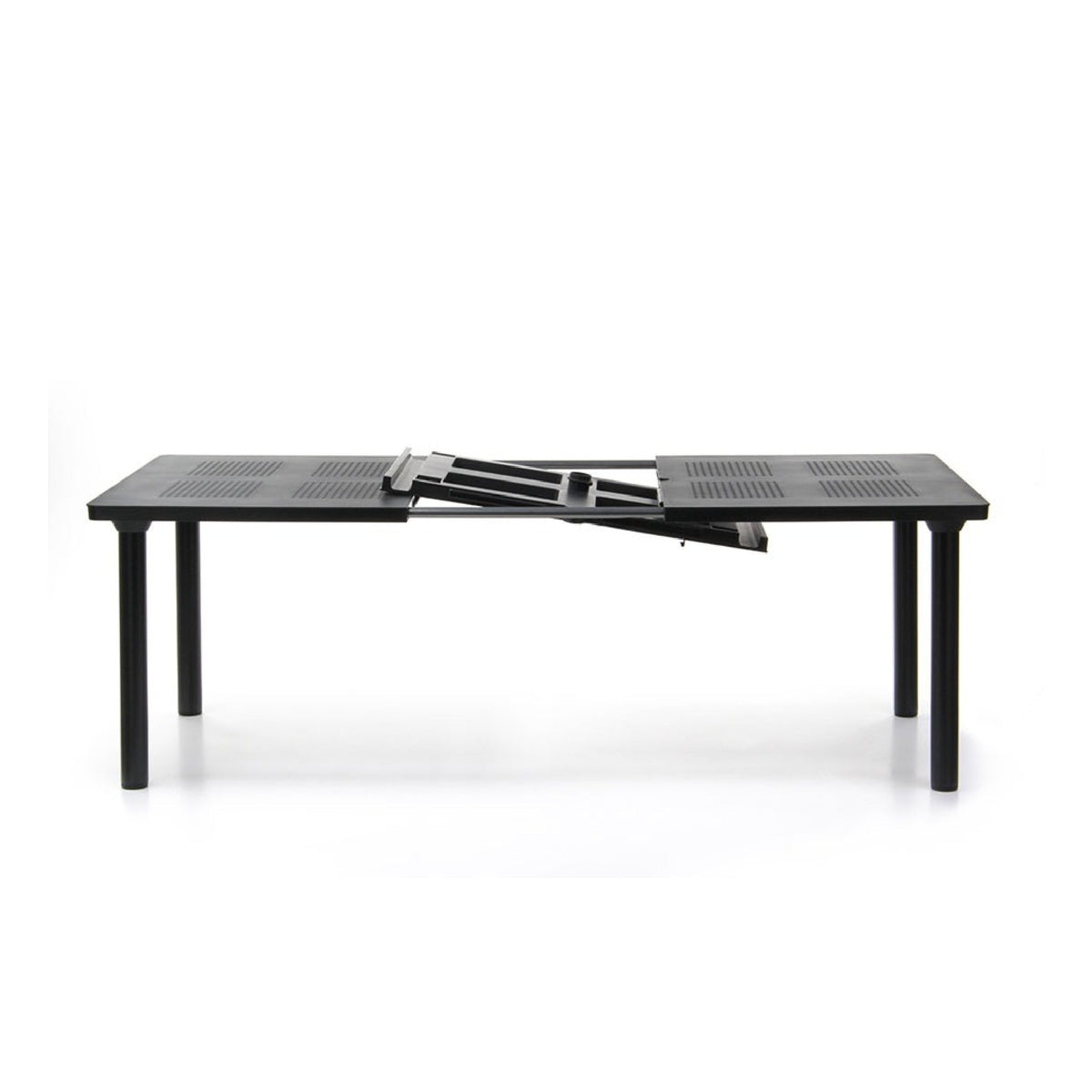 Extendable Outdoor Dining Table with Umbrella Hole | Nardi Libeccio