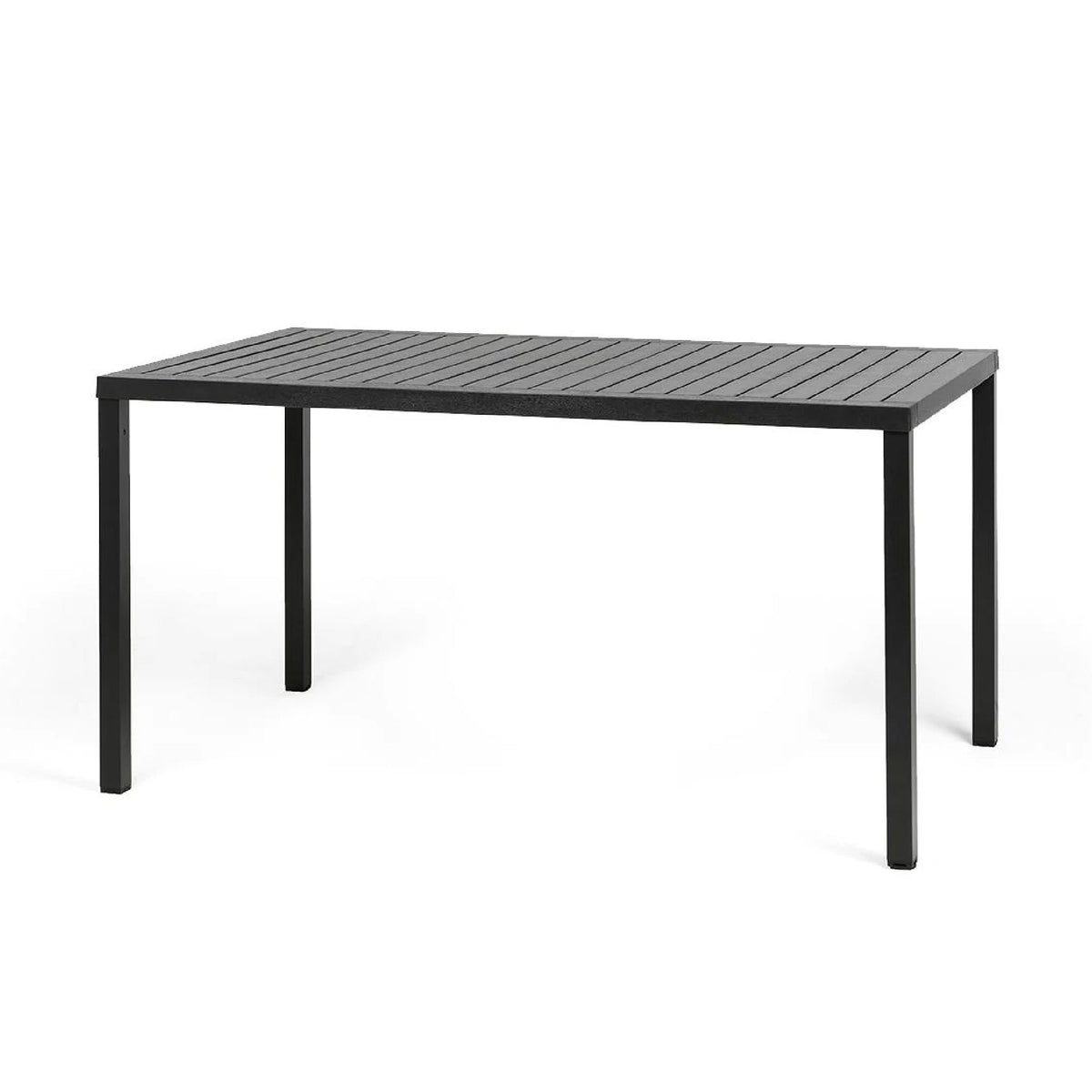 Rectangular Slatted Outdoor Dining Table | Nardi Cube