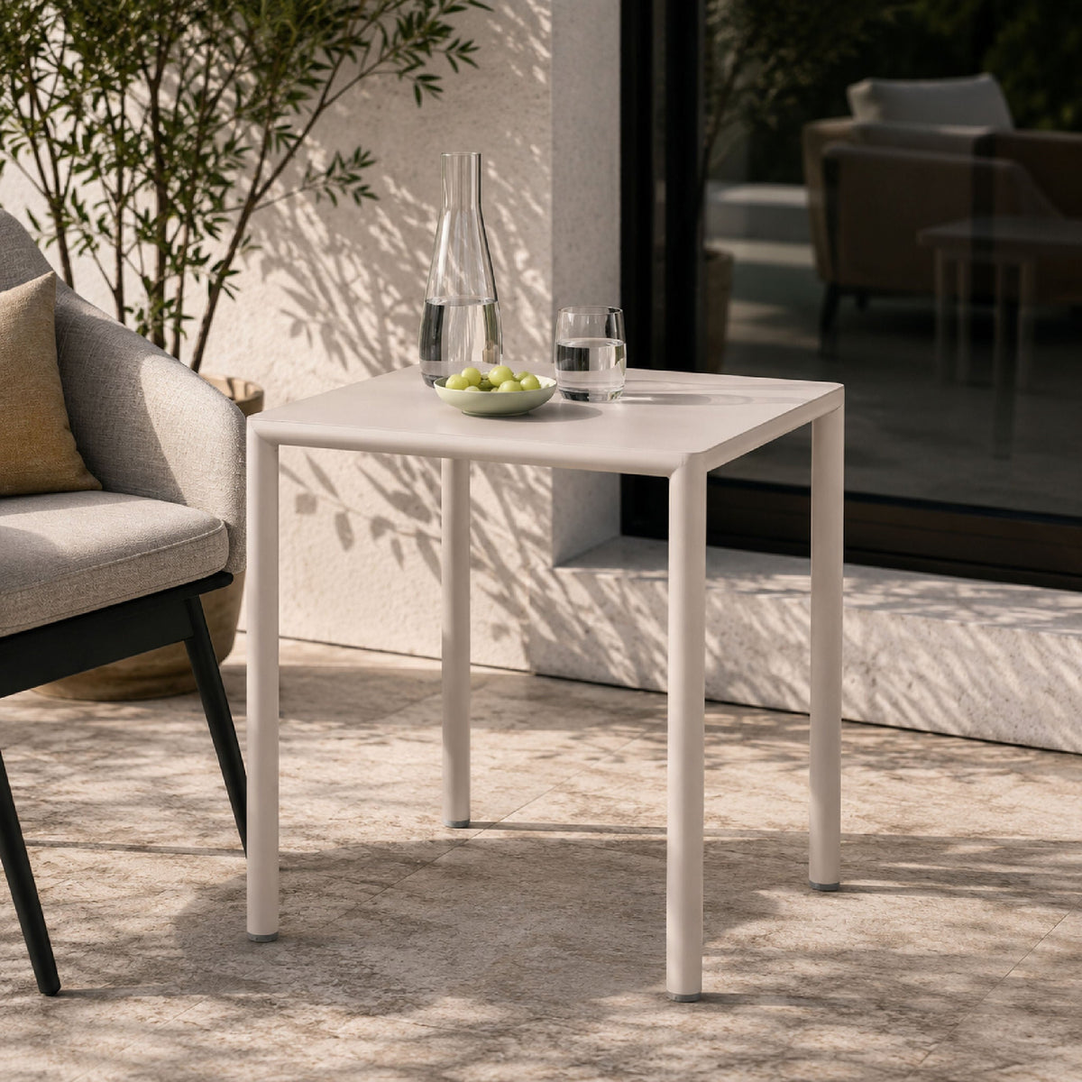 Aluminum Adjustable Outdoor Dining Table | Nardi Piave
