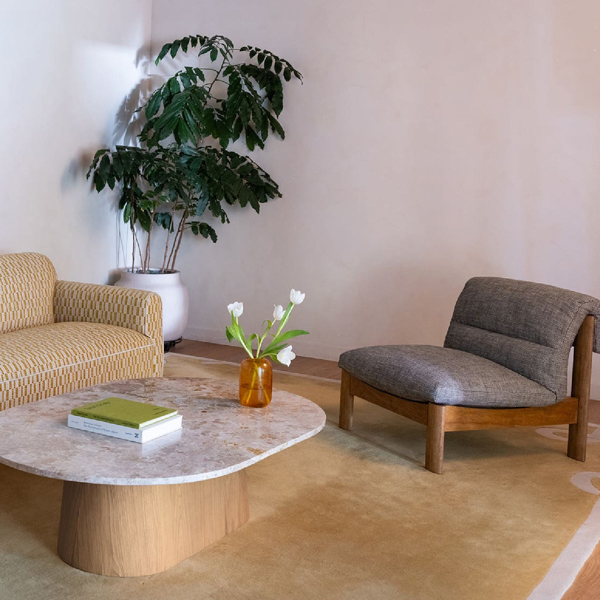 Tufted Lounge Chair | Novi Living Pierce