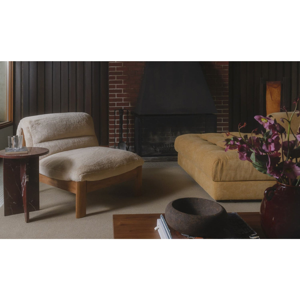 Tufted Lounge Chair | Novi Living Pierce