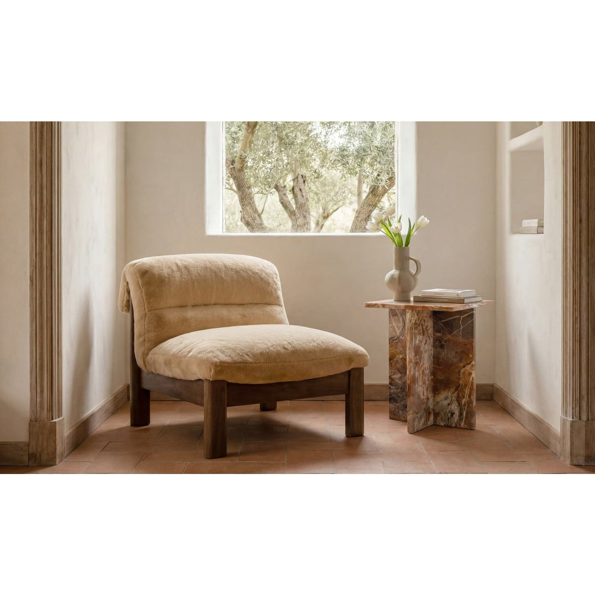 Tufted Lounge Chair | Novi Living Pierce