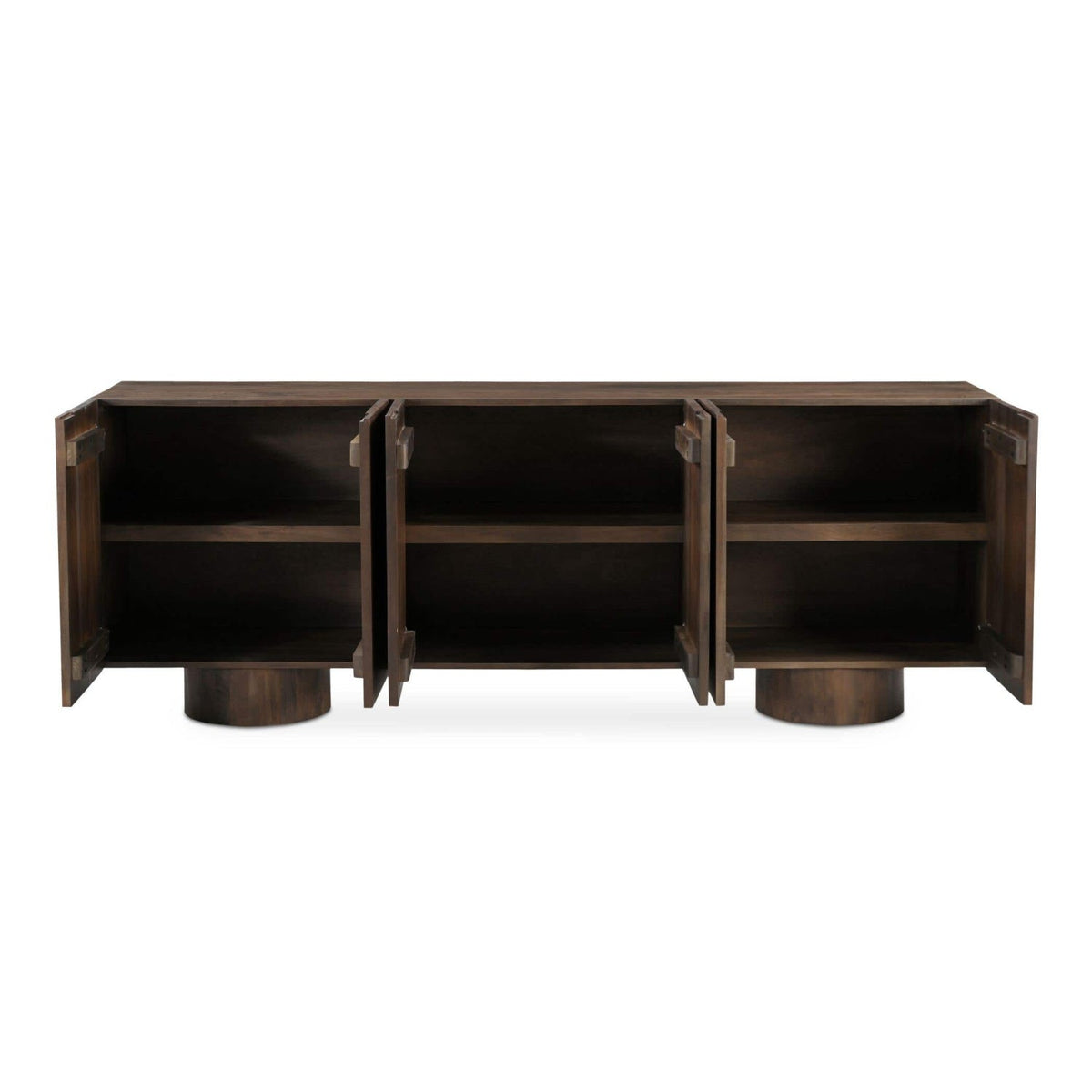 Modern European furniture - Neem Wood 6-Door Sideboard - www.oroa.com