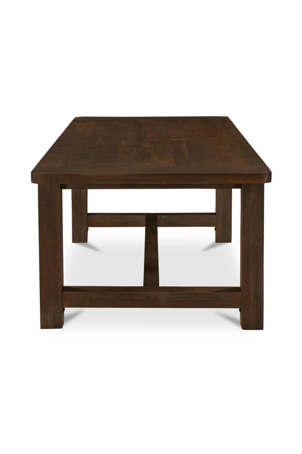 Brown Acacia Wood Dining Table | Novi Living Wilson - www.oroa.com