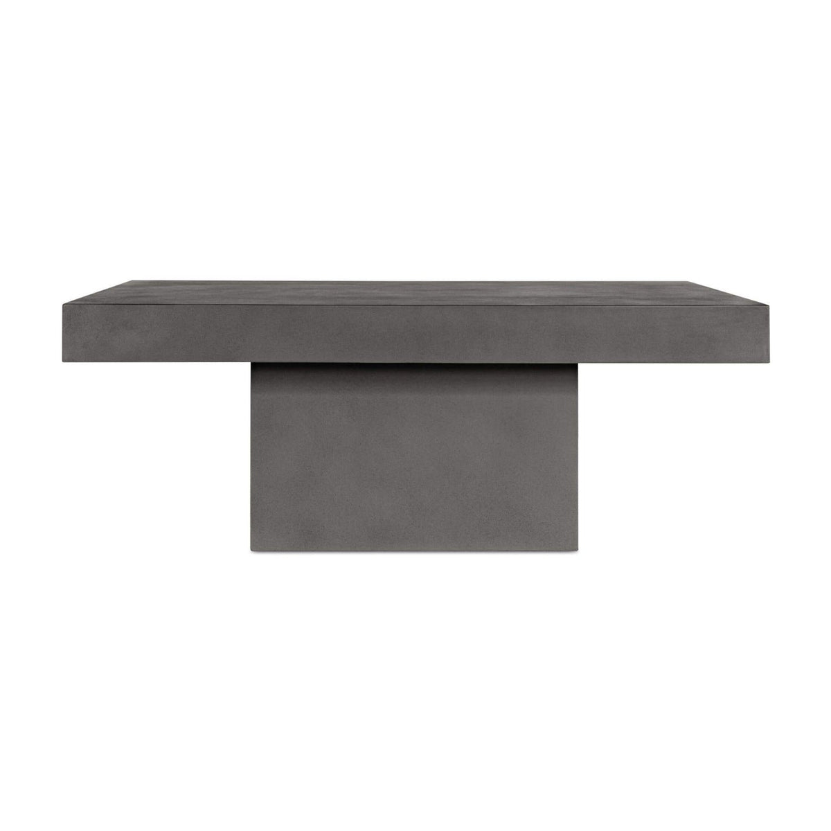 Modern European furniture - Gray Concrete Outdoor Coffee Table - www.oroa.com