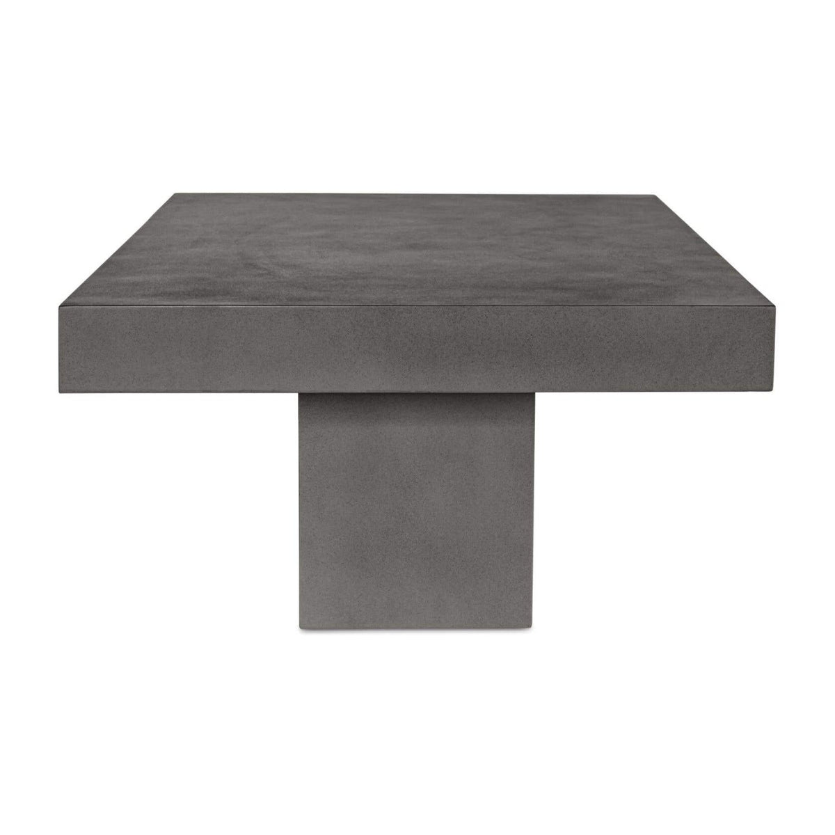 Modern European furniture - Gray Concrete Outdoor Coffee Table - www.oroa.com