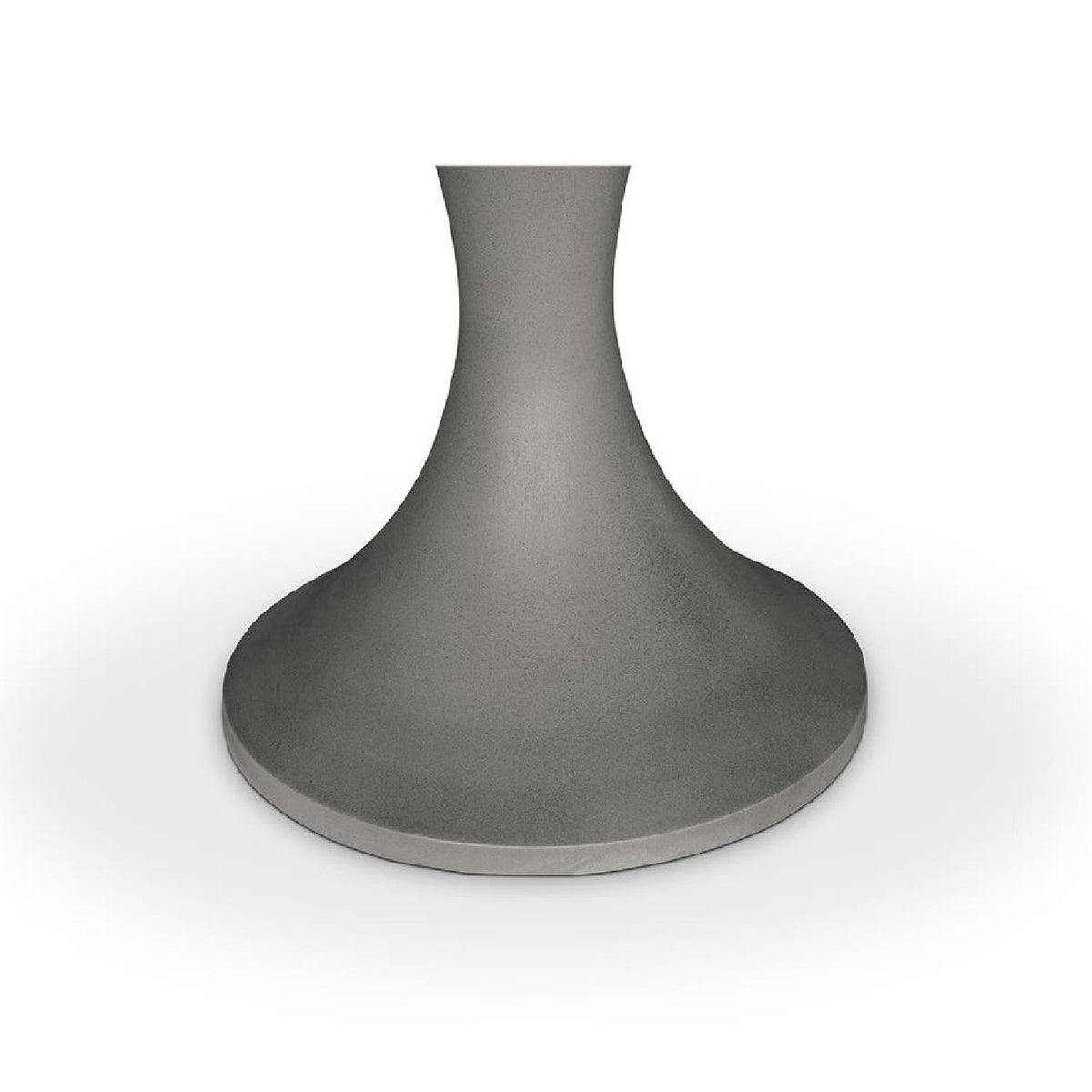 Modern European furniture - Gray Pedestal Outdoor Dining Table - www.oroa.com