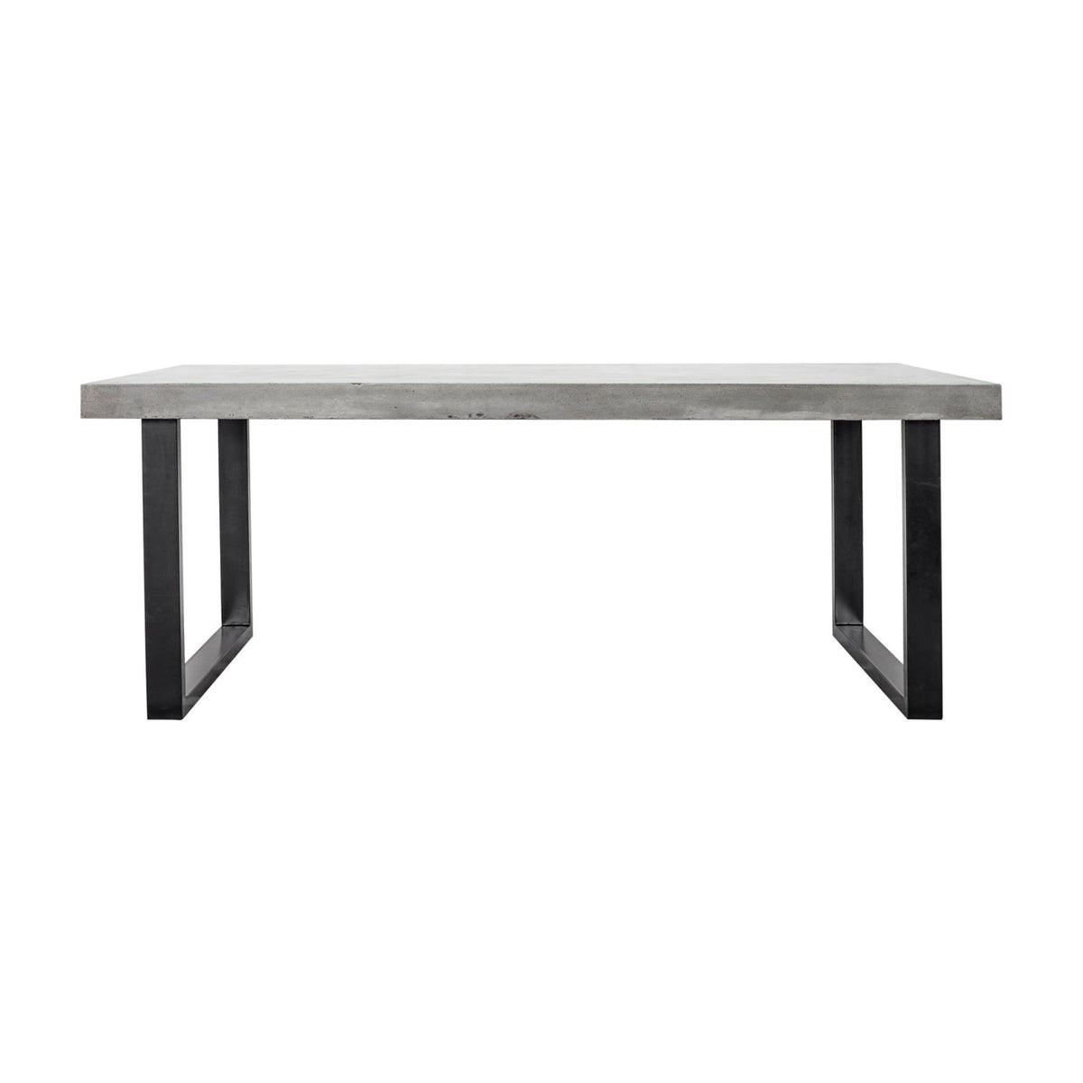 Modern European furniture - Gray Cement Indoor/Outdoor Dining Table L - www.oroa.com