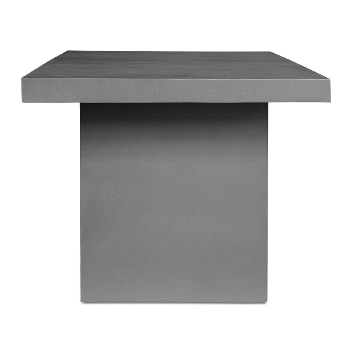 Modern European furniture - Pillar-Legged Indoor/Outdoor Dining Table - www.oroa.com