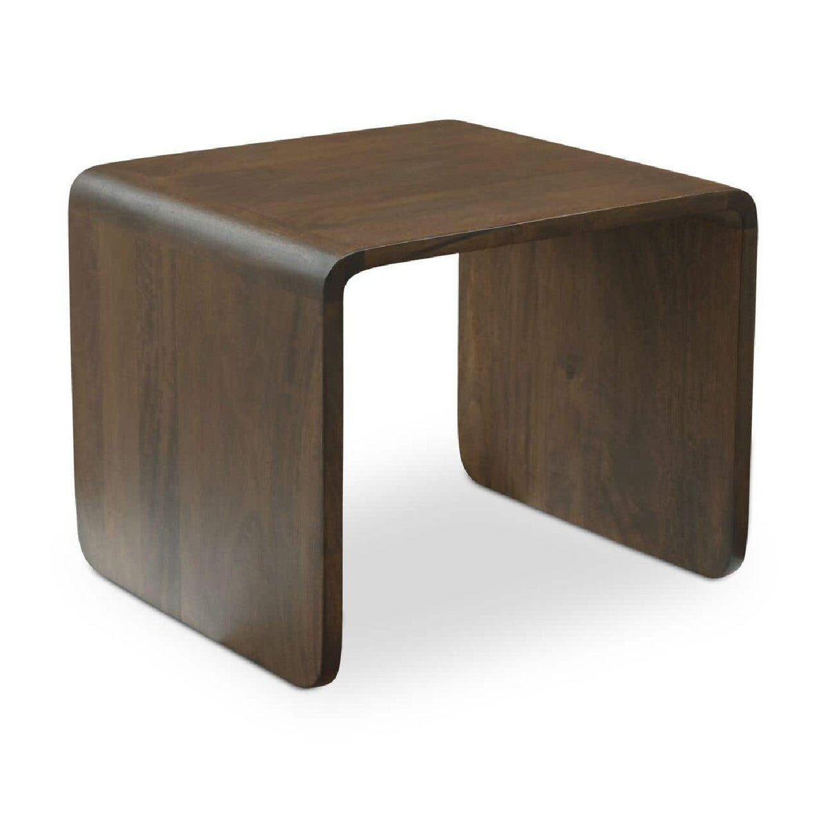 Modern European furniture - C-Shape Oak Side Table - www.oroa.com