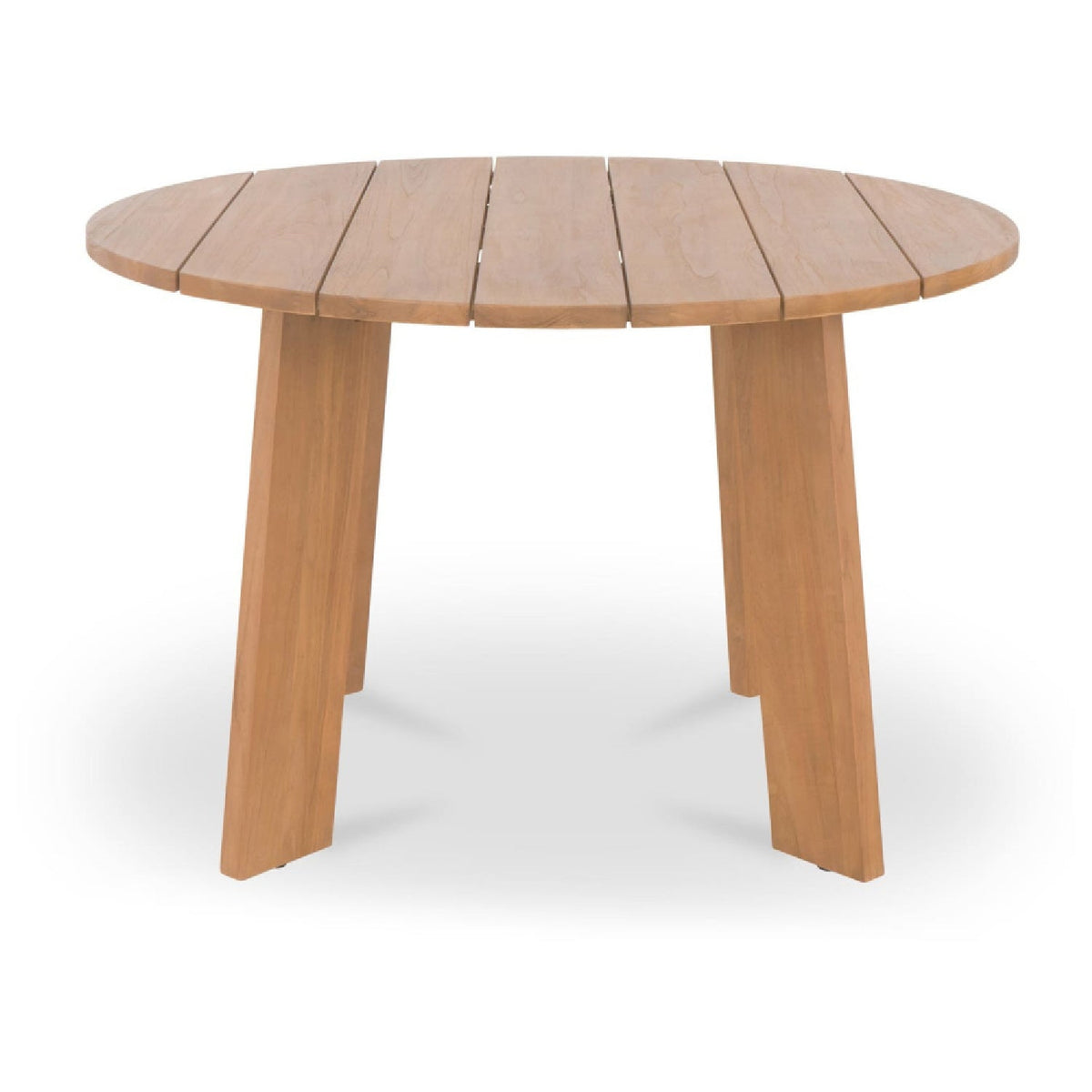 Modern European furniture - Slatted Teak Outdoor Dining Table - www.oroa.com