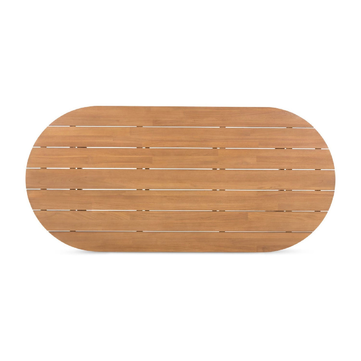 Modern European furniture - Slatted Teak Outdoor Dining Table - www.oroa.com