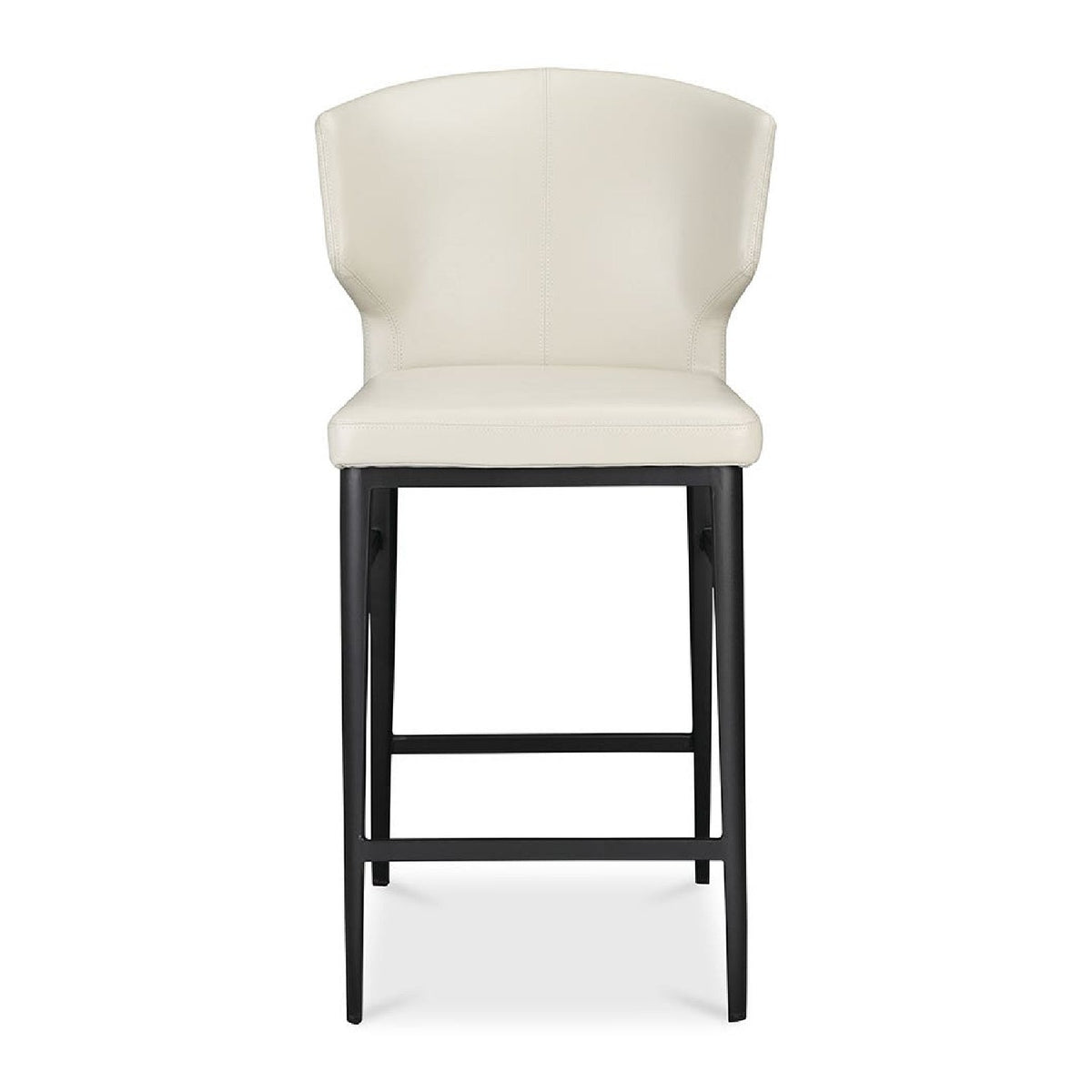 Modern European furniture - Vegan Leather Counter Stool - www.oroa.com