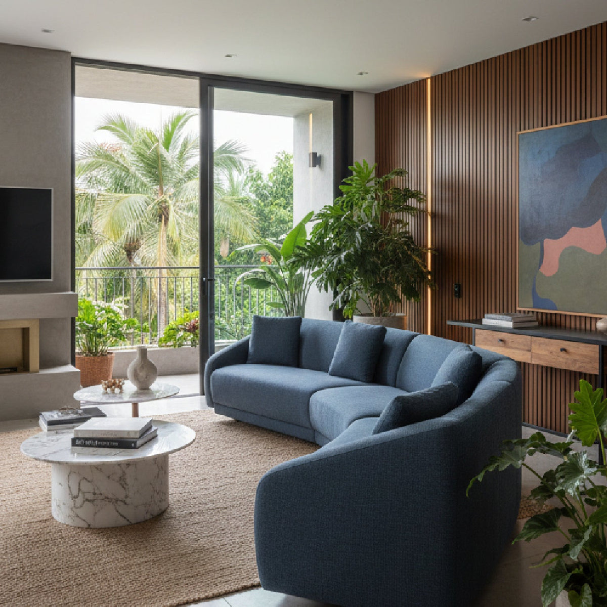 Contemporary Modular 3-Piece Sofa | Novi Living Fraser