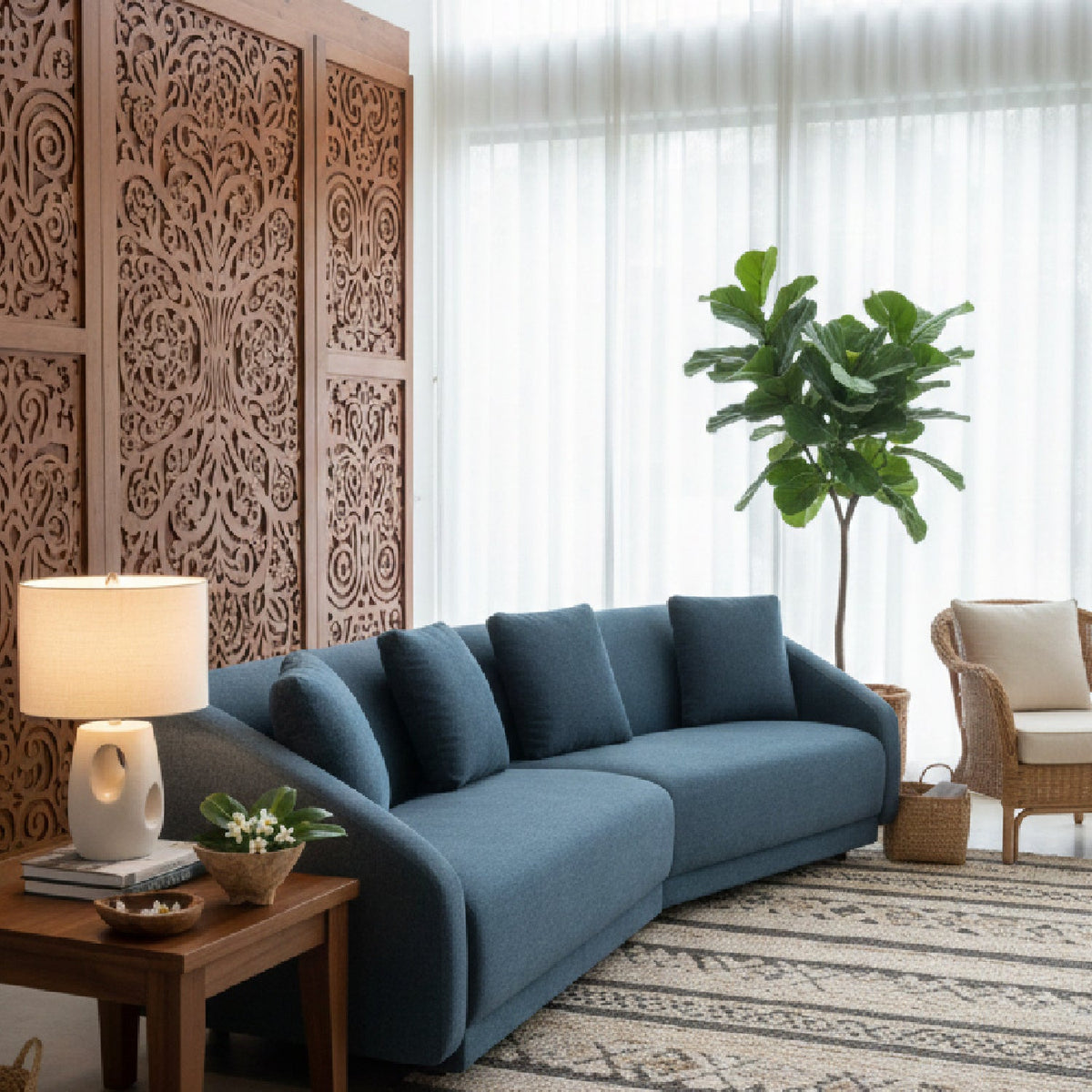 Contemporary Modular 2-Piece Sofa | Novi Living Fraser