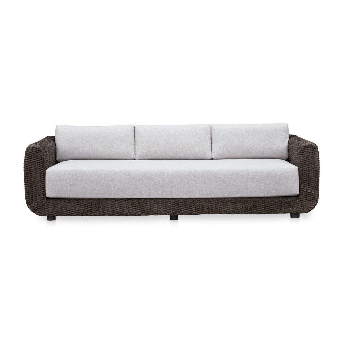 Modern European furniture - Wicker Framed Indoor/Outdoor Sofa - www.oroa.com