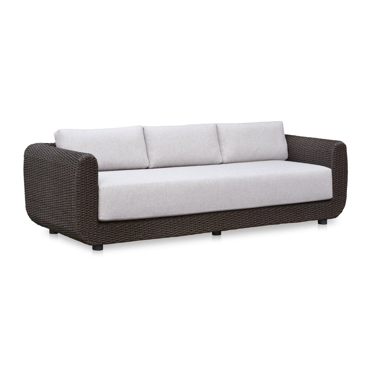Modern European furniture - Wicker Framed Indoor/Outdoor Sofa - www.oroa.com