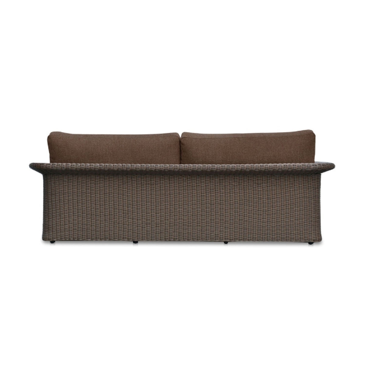 Modern European furniture - Curved Arm Wicker Outdoor Sofa - www.oroa.com