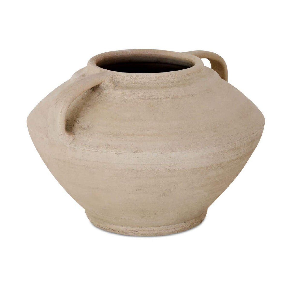 Beige Terracotta Classic Vase | Novi Living Terre