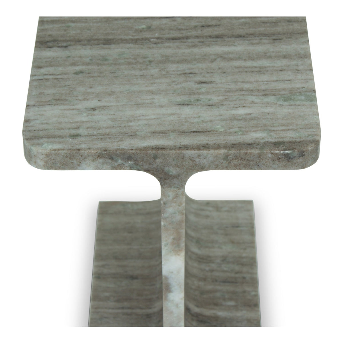 Modern European furniture - Marble I-Beam Accent Table - www.oroa.com