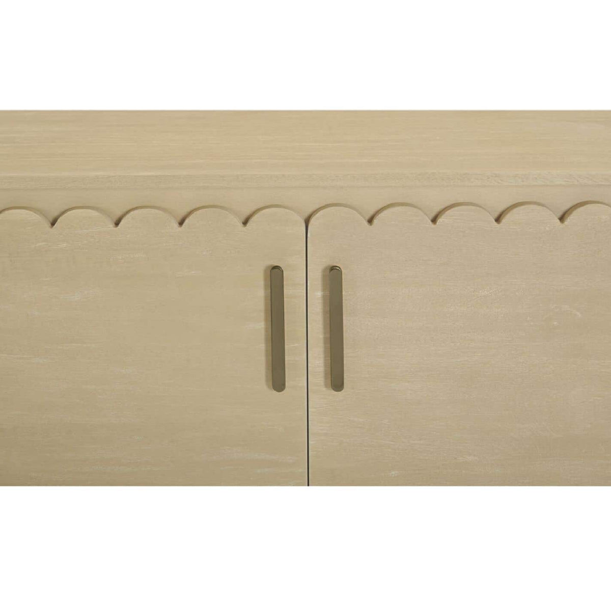 Scalloped Edge 4-Door Sideboard | Novi Living Wiley - www.oroa.com