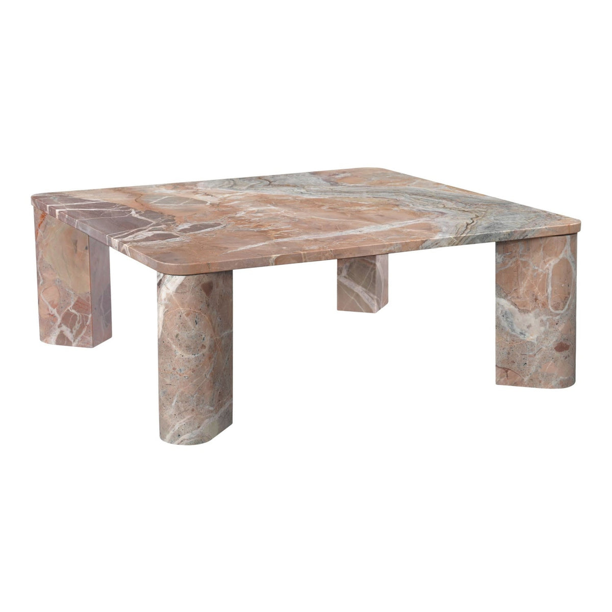 Modern European furniture - Solid Marble Coffee Table - www.oroa.com