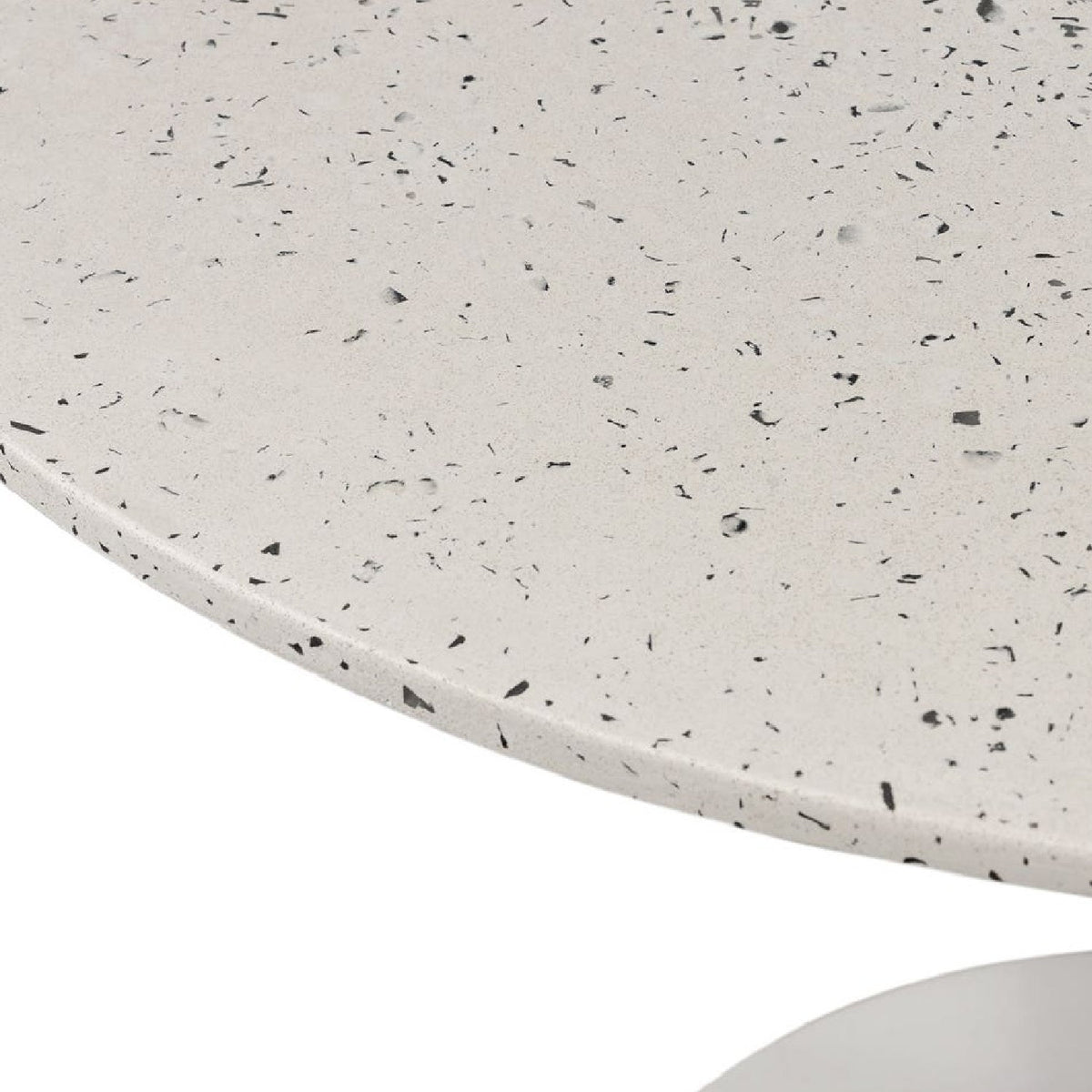 Modern European furniture - White Terrazzo Outdoor Coffee Table - www.oroa.com