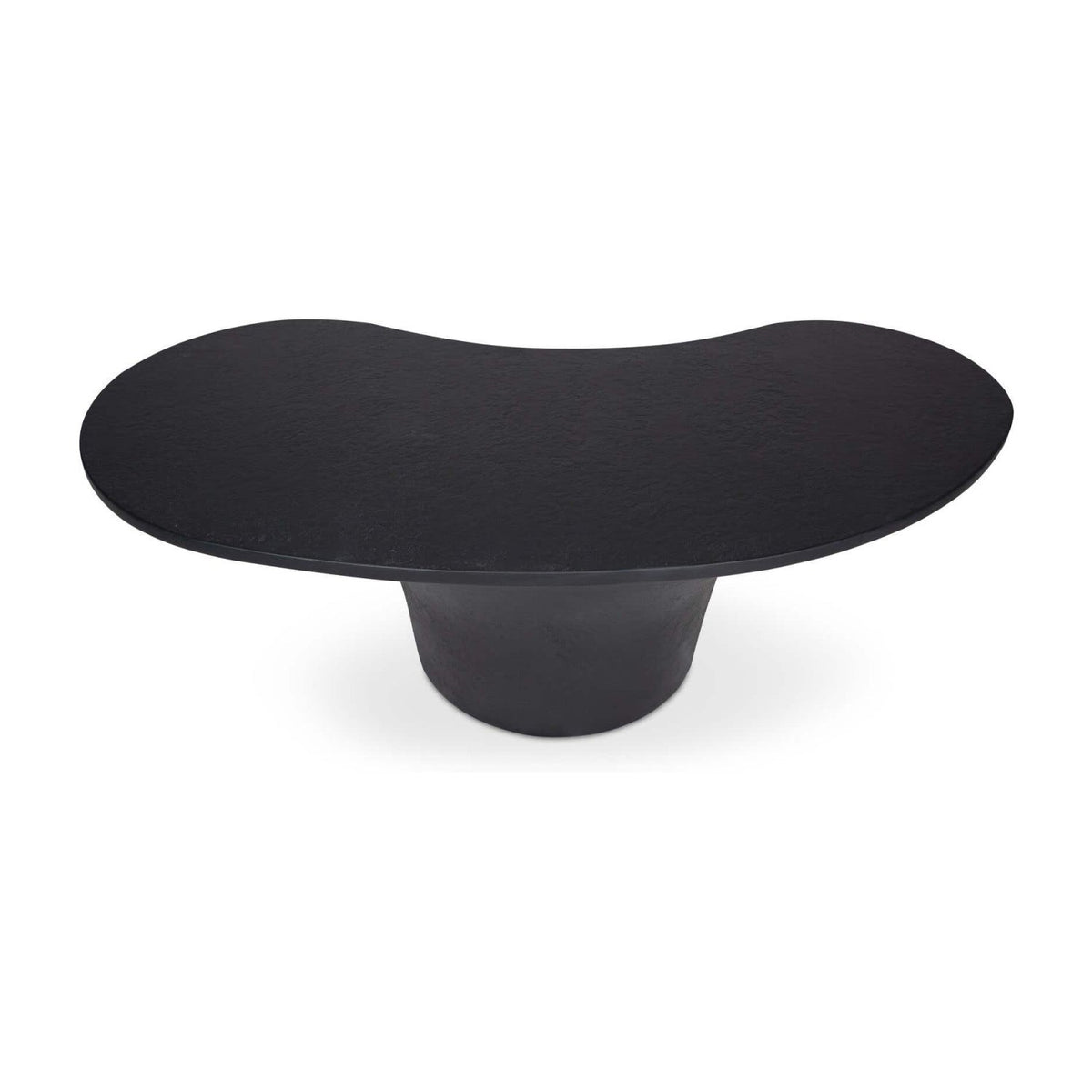 Modern European furniture - Black Concrete Outdoor Coffee Table - www.oroa.com