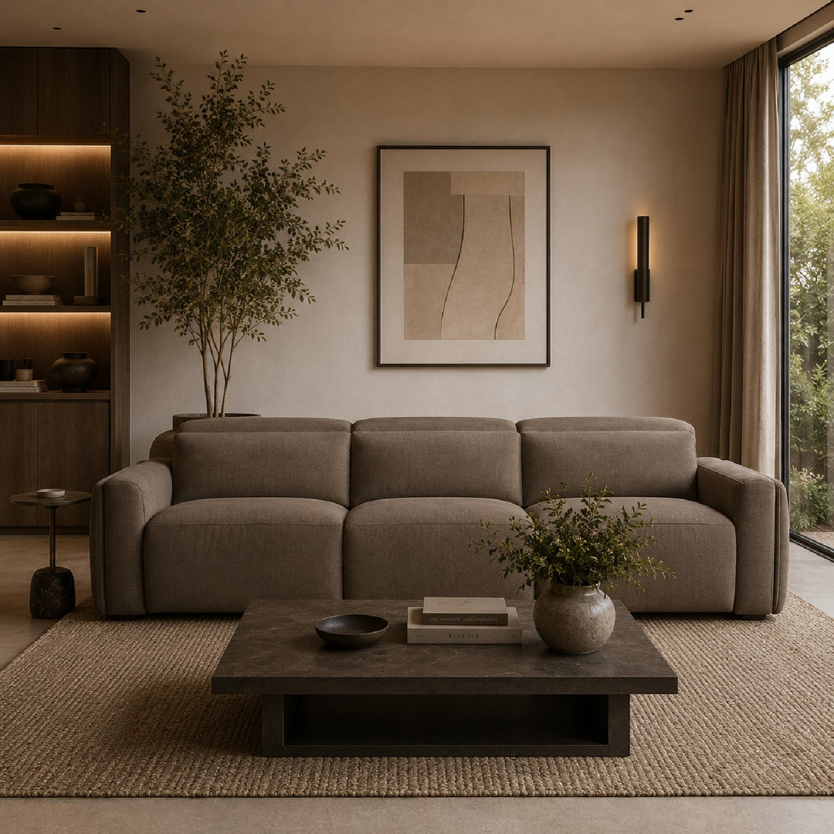 3-Seater Power Recliner Sofa | Novi Living Wilder