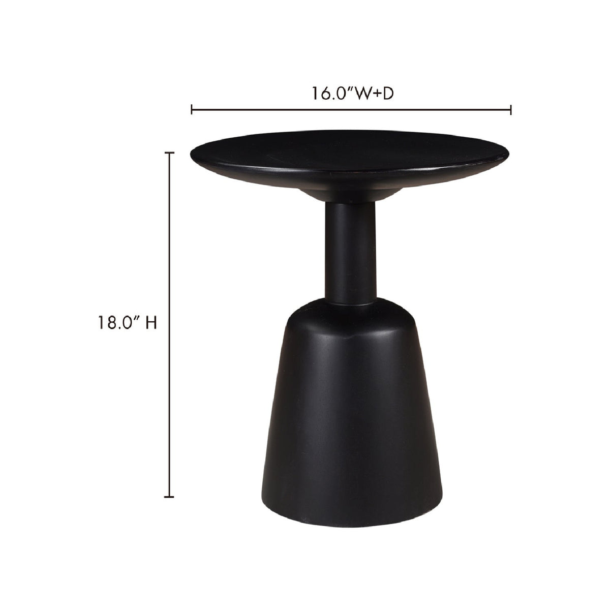 Modern European furniture - Round Wooden End Table - www.oroa.com