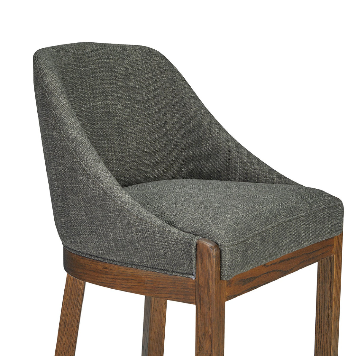 Modern European furniture - Green Curved Counter Stool - www.oroa.com