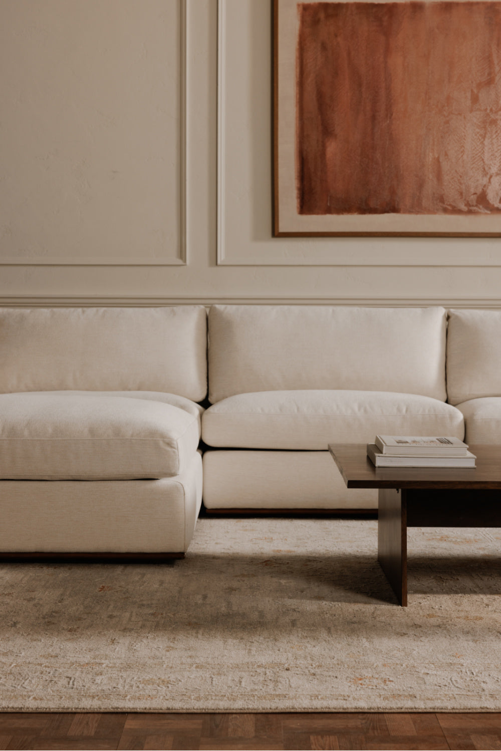 Modern European furniture - Right-Armed Corner Chair - www.oroa.com