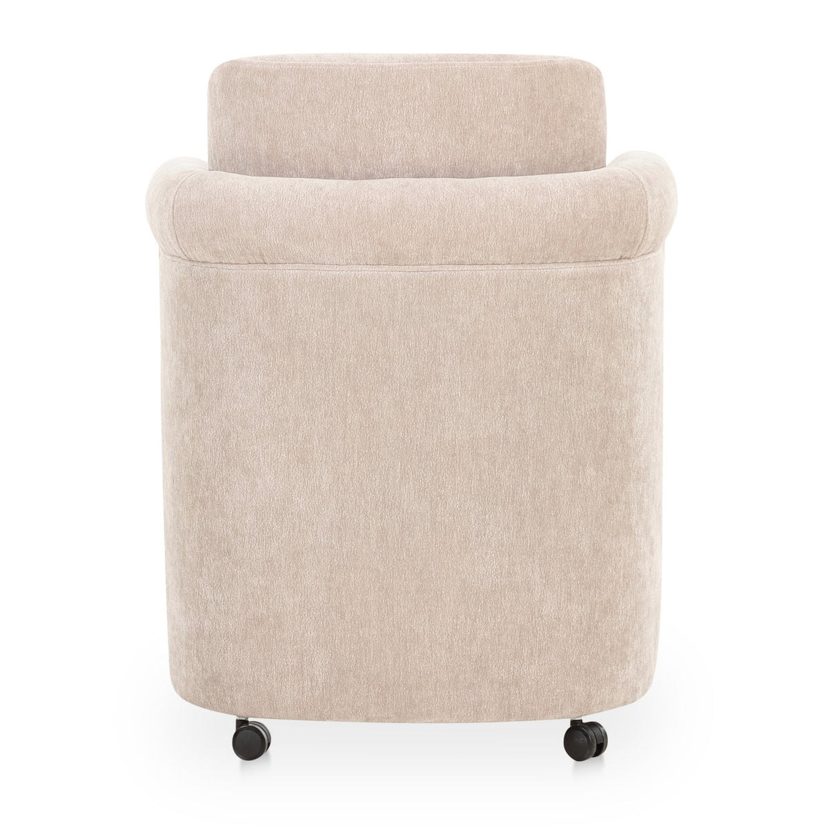 Modern European furniture - Curved Frame Rolling Dining Chair - www.oroa.com