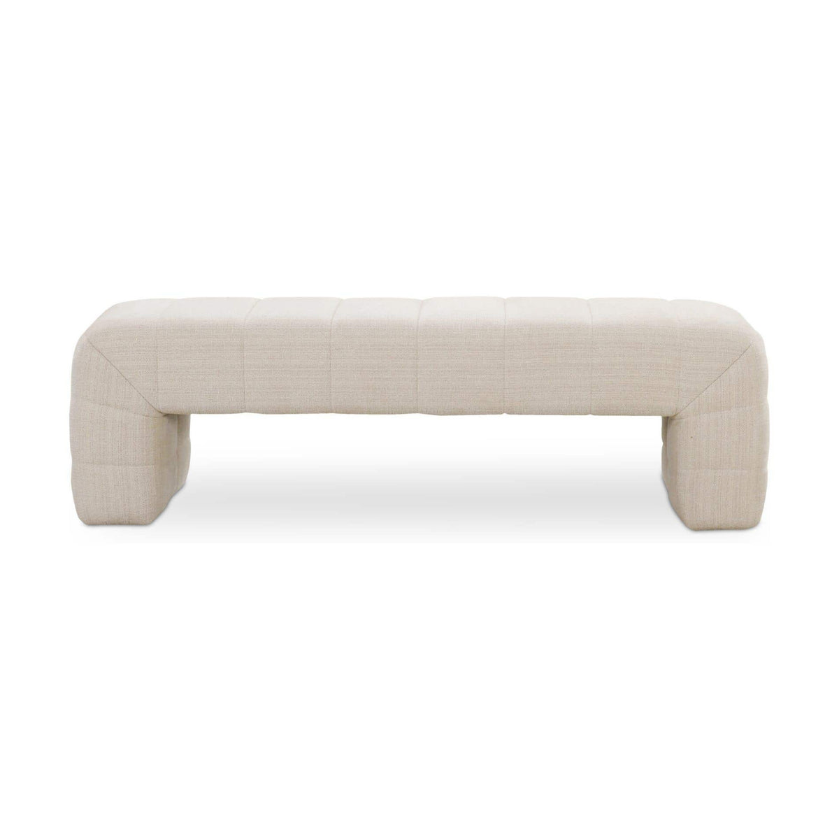 Channel Upholstered Bench | Novi Living Verity - www.oroa.com