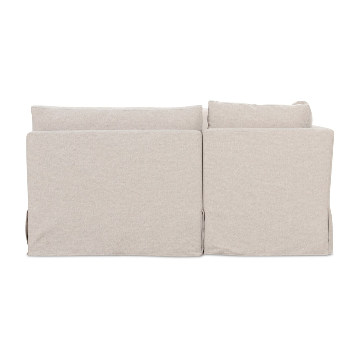 Modern European furniture - Beige U-Shaped Dining Banquette Slipcover S - www.oroa.com