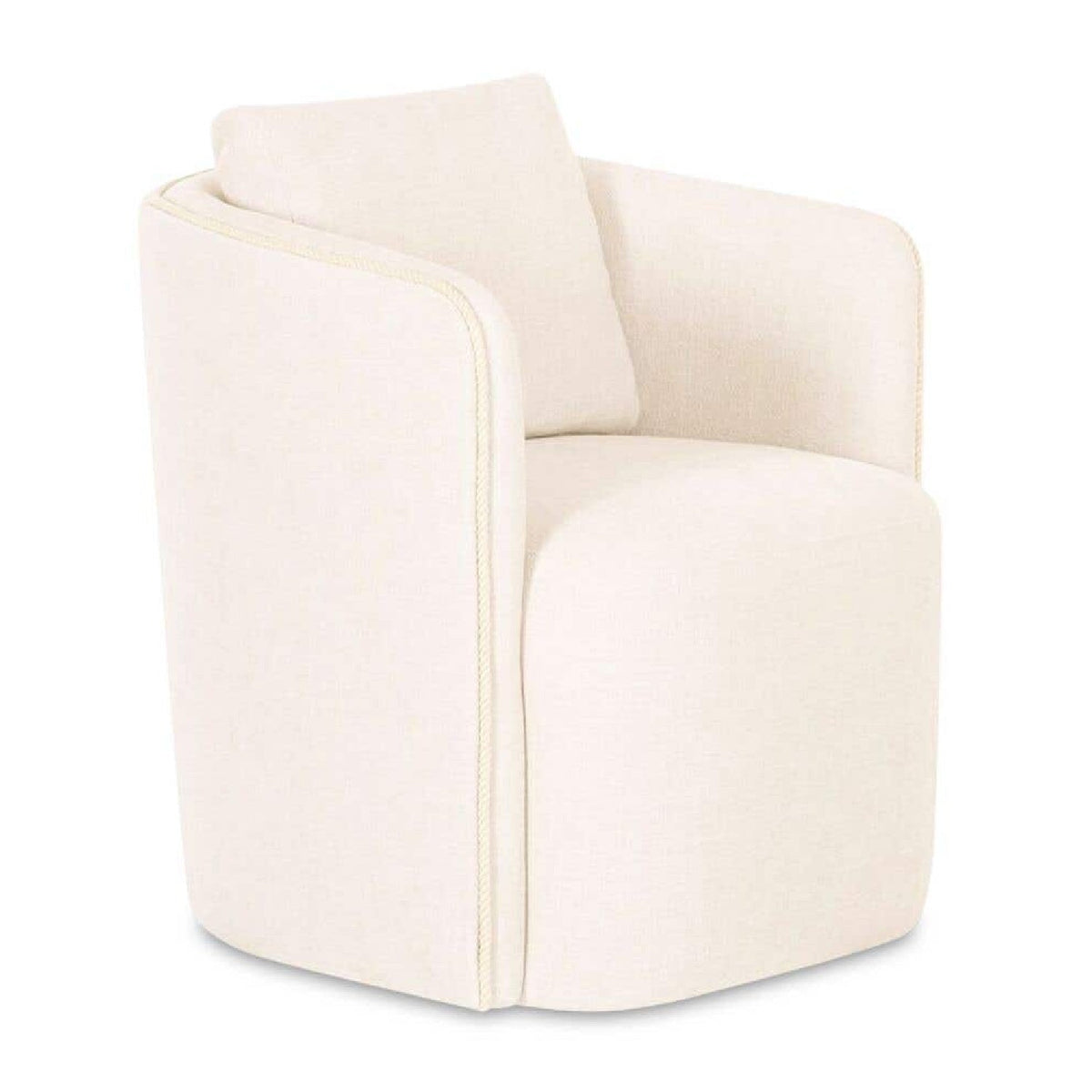 Swivel Upholstered Dining Chair | Novi Living Cecil