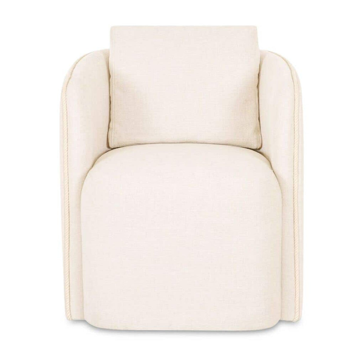 Swivel Upholstered Dining Chair | Novi Living Cecil
