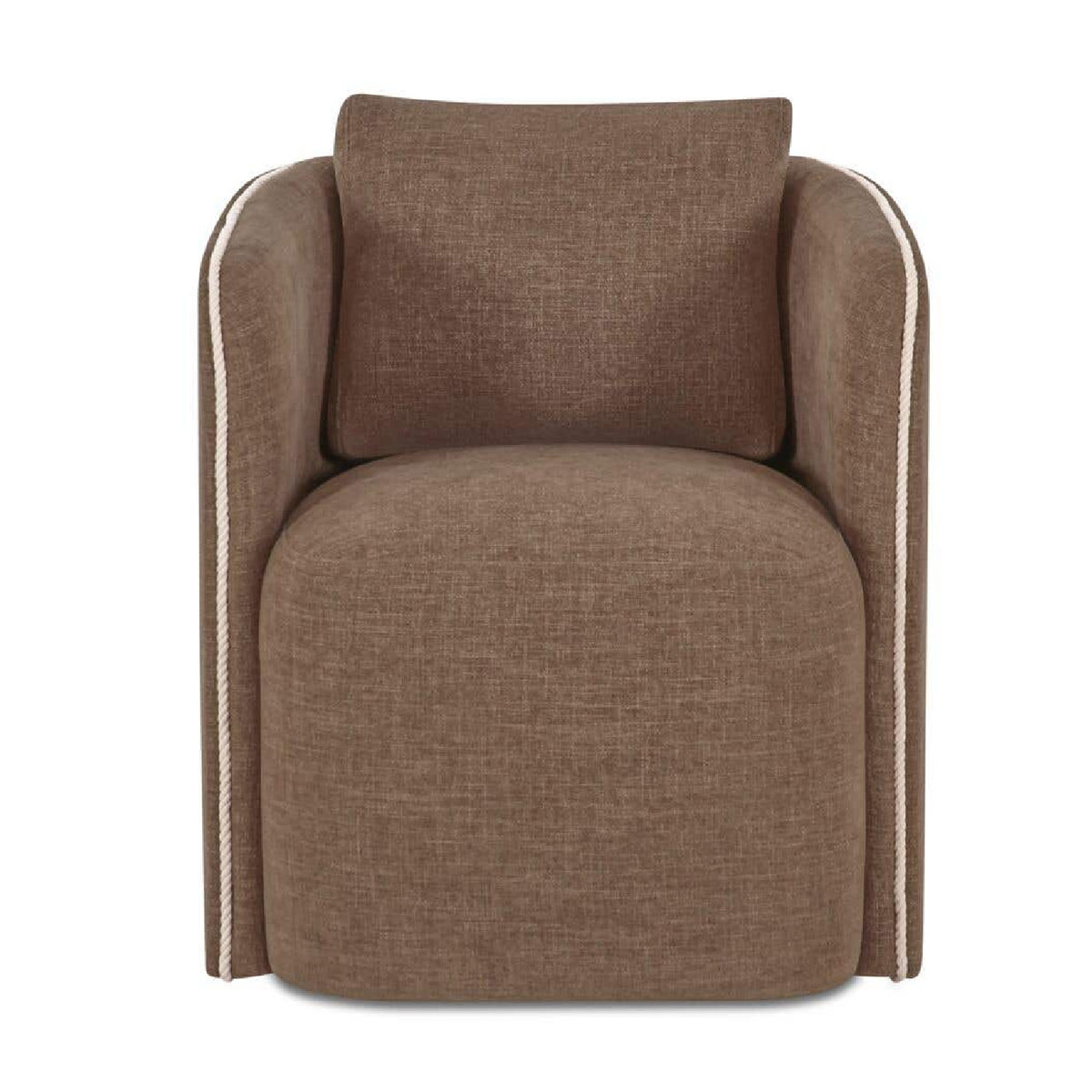 Swivel Upholstered Dining Chair | Novi Living Cecil