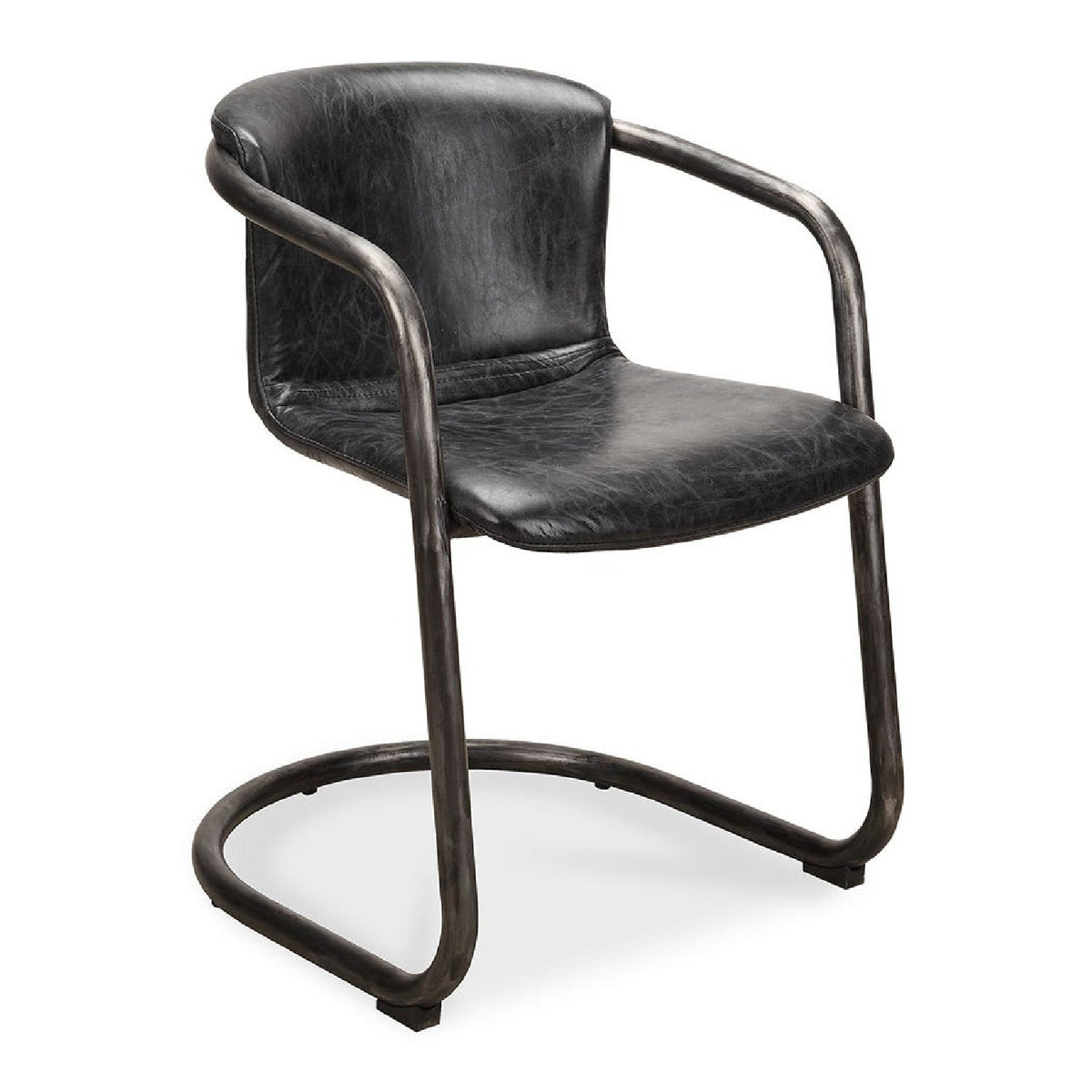 Modern European furniture - Cantilevered Dining Chair Set (2) - www.oroa.com