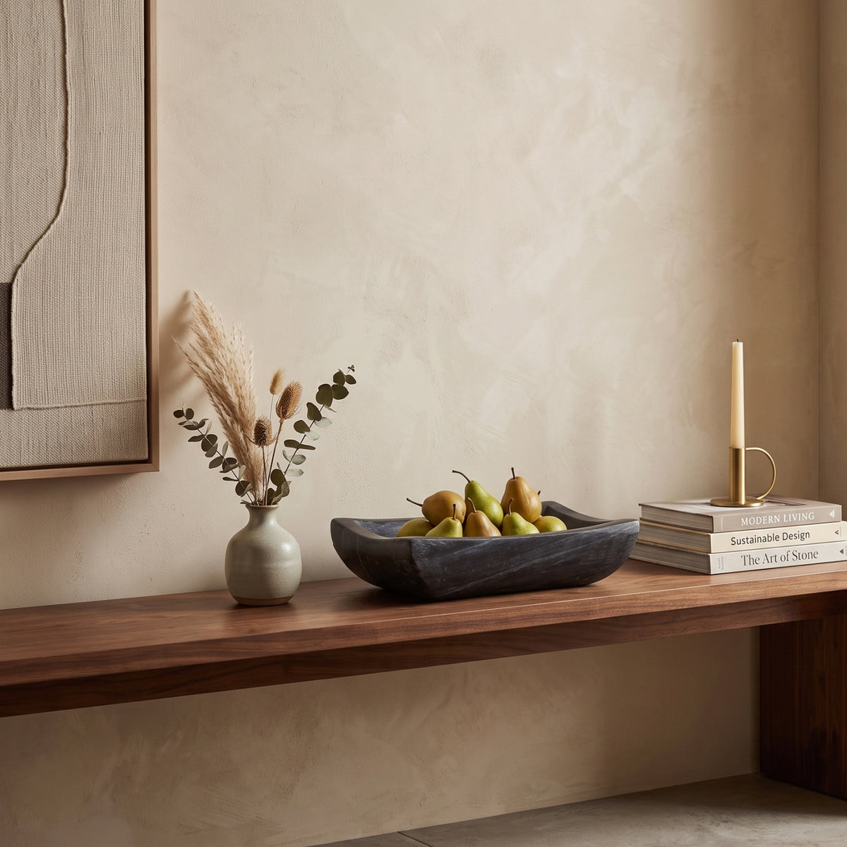 Solid Marble Bowl | Novi Living Piero