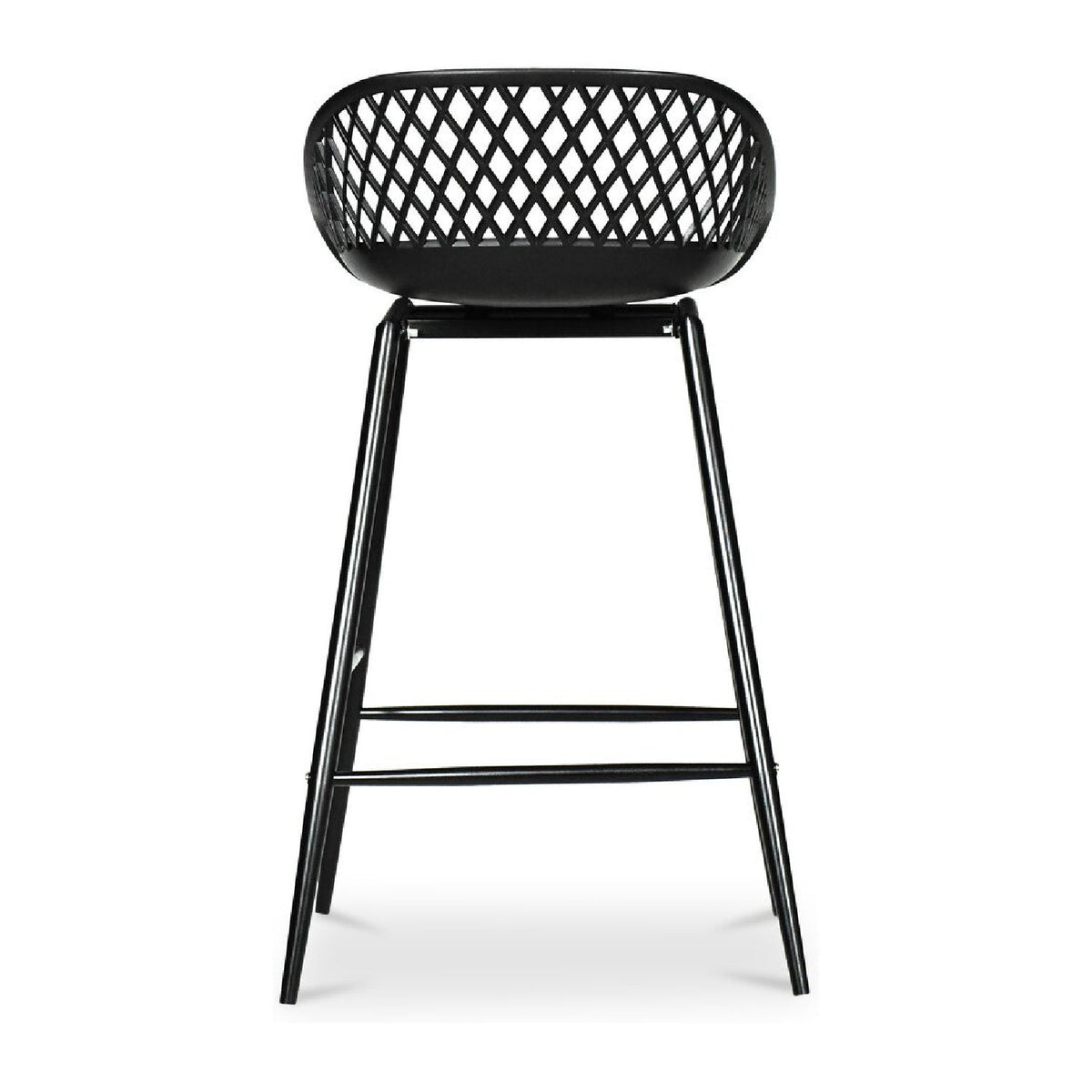 Modern European furniture - Diamond-Mesh Indoor/Outdoor Counter Stools (2) - www.oroa.com