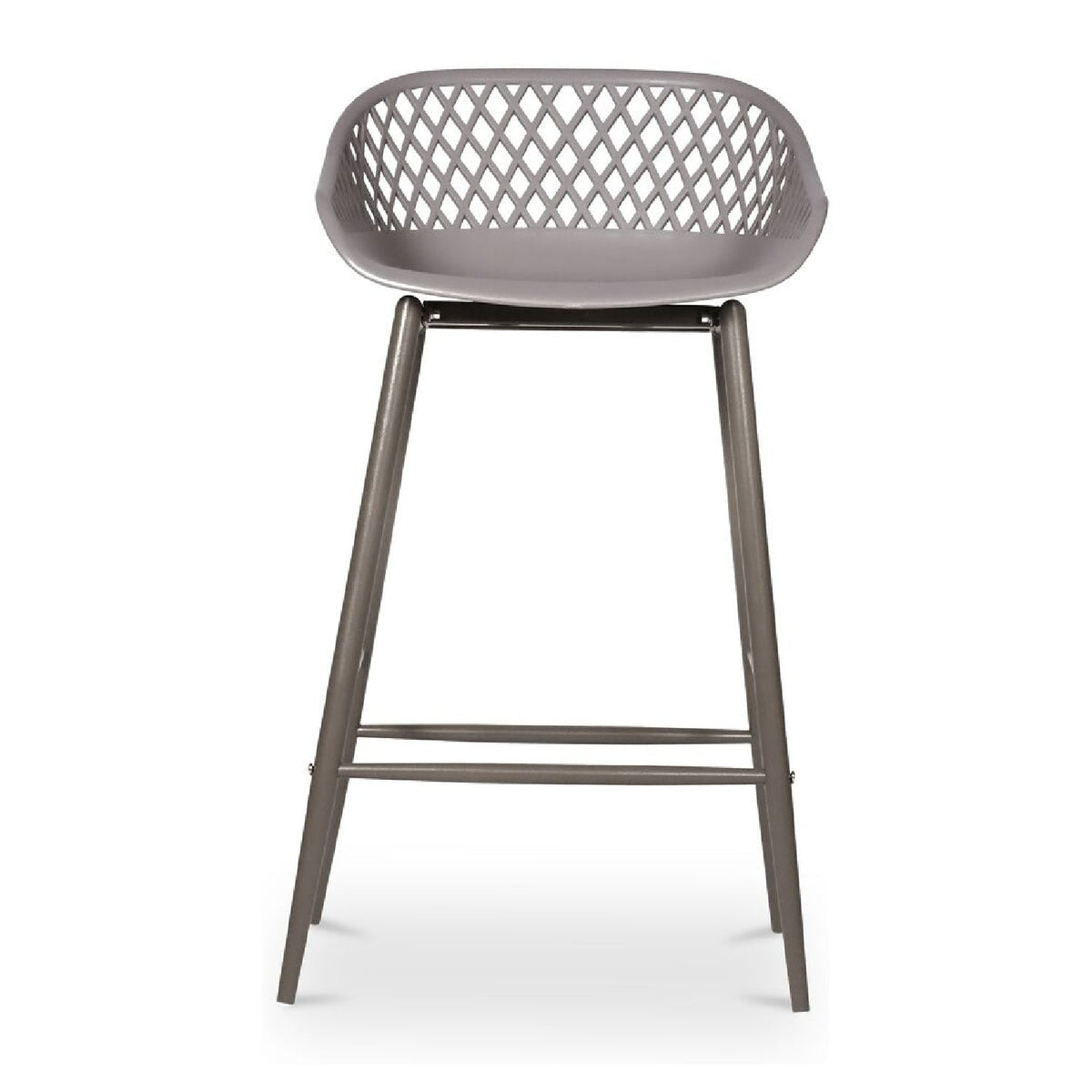 Modern European furniture - Diamond-Mesh Indoor/Outdoor Counter Stools (2) - www.oroa.com