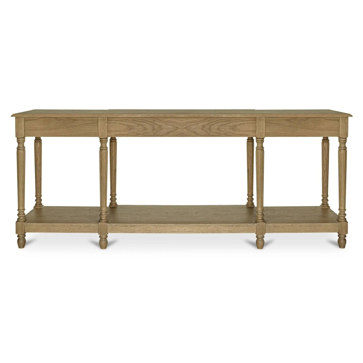 Modern European furniture - Vintage Style Oak Console Table - www.oroa.com