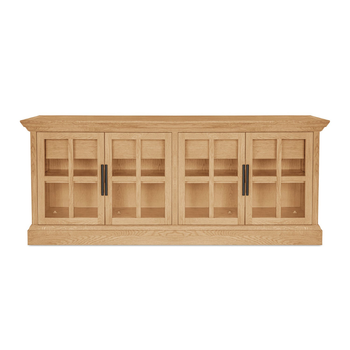Modern European furniture - Oak 4-Door Sideboard - www.oroa.com