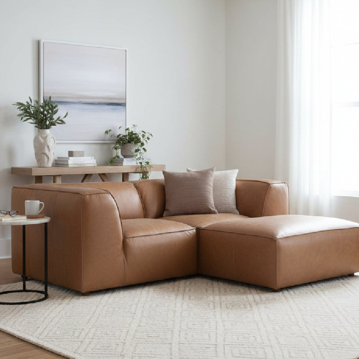 Contemporary Off White Modular Sofa | Novi Living Rue