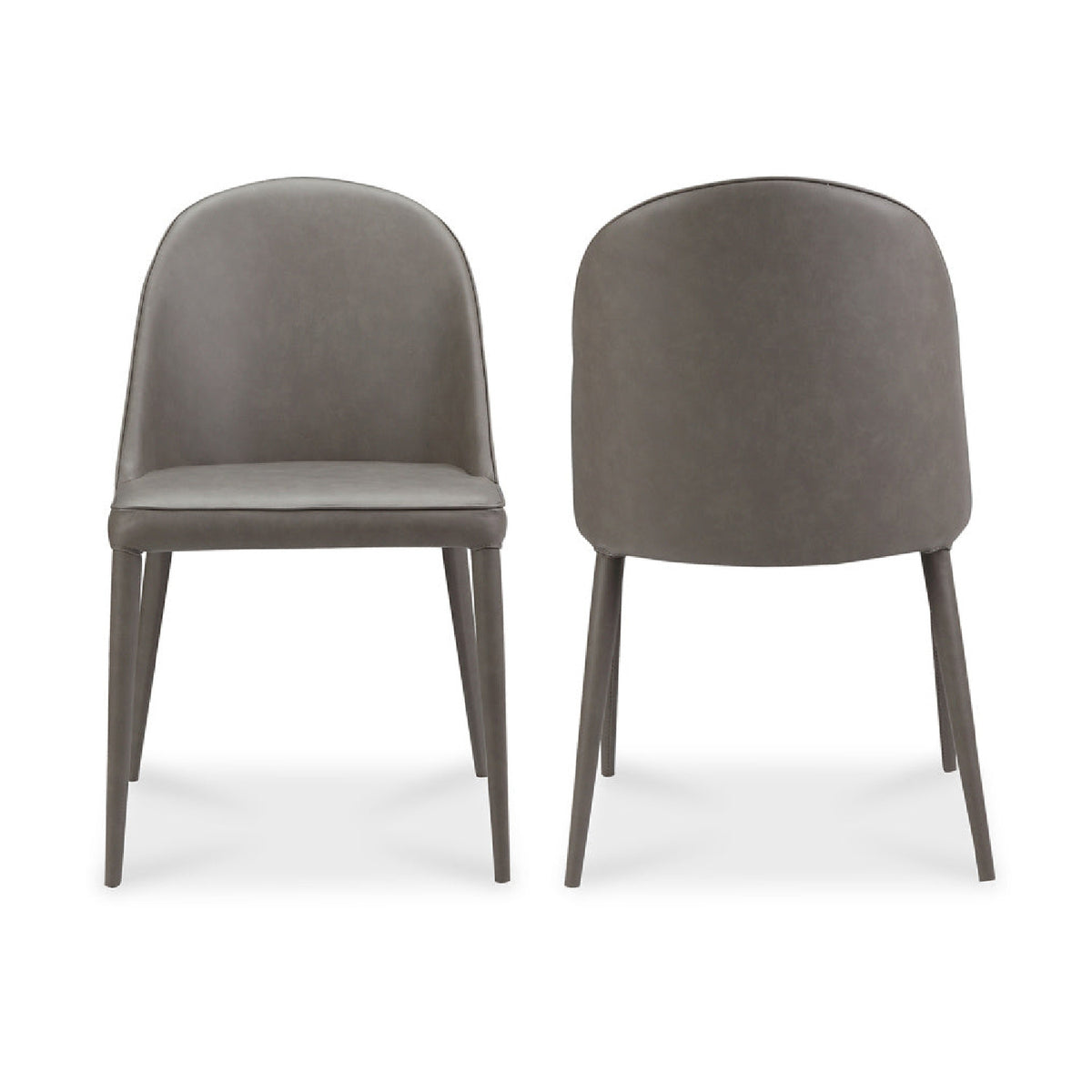 Vegan Leather Dining Chairs (2) | Novi Living Burton - www.oroa.com