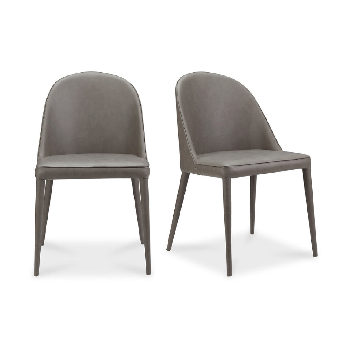 Vegan Leather Dining Chairs (2) | Novi Living Burton - www.oroa.com