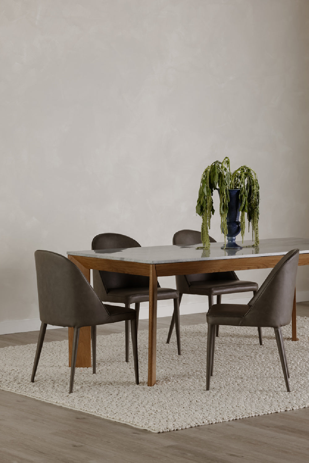 Vegan Leather Dining Chairs (2) | Novi Living Burton - www.oroa.com