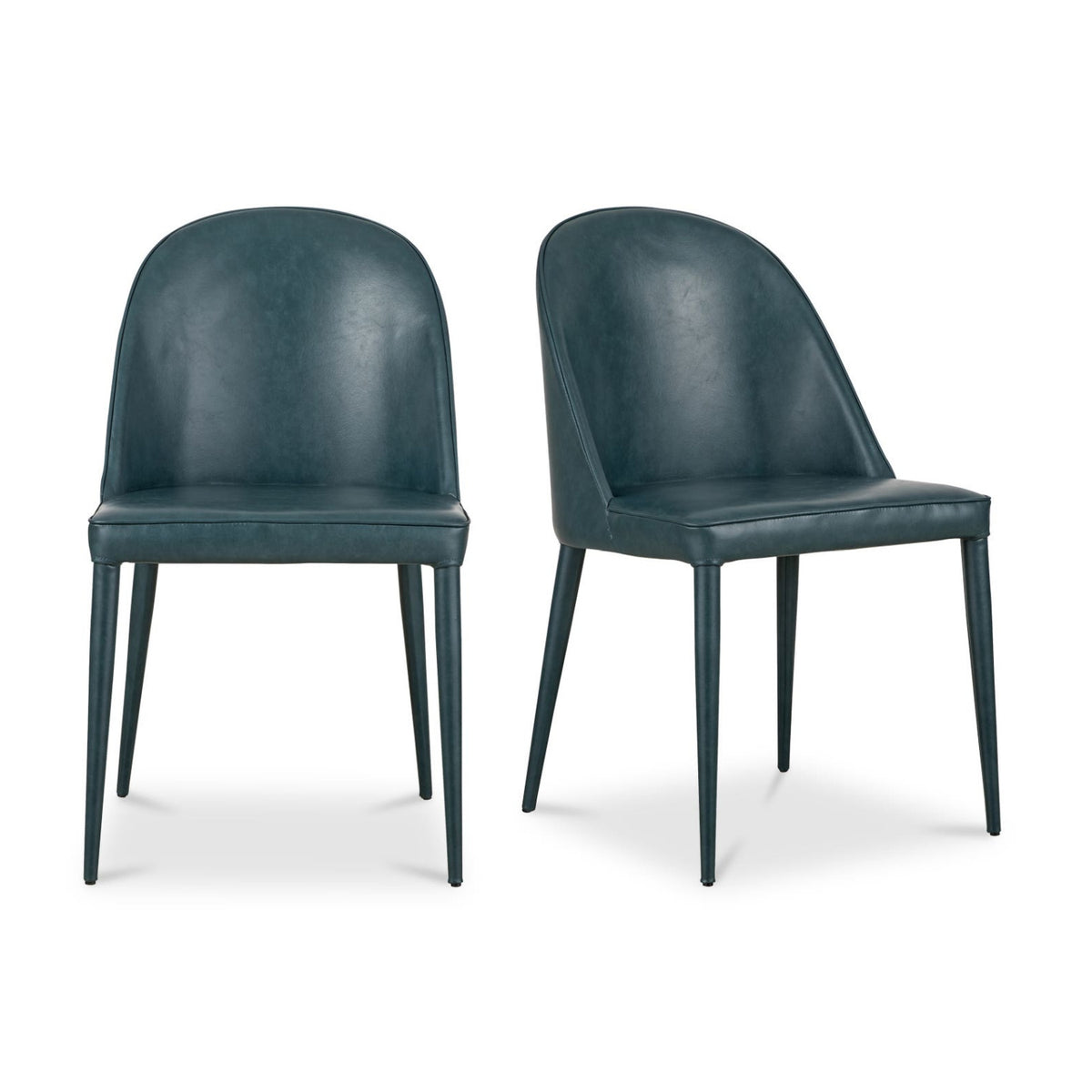 Vegan Leather Dining Chairs (2) | Novi Living Burton - www.oroa.com