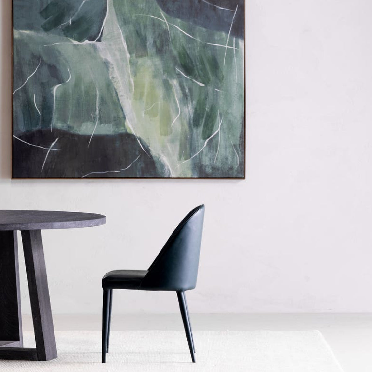 Vegan Leather Dining Chairs (2) | Novi Living Burton - www.oroa.com